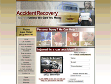 Tablet Screenshot of plano.accidentrecovery.org