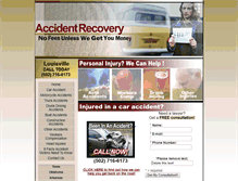 Tablet Screenshot of louisville.accidentrecovery.org