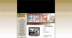 Desktop Screenshot of chesapeake.accidentrecovery.org