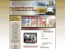 Tablet Screenshot of ennis.accidentrecovery.org