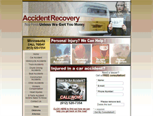 Tablet Screenshot of minnesota.accidentrecovery.org