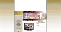 Desktop Screenshot of houston.accidentrecovery.org
