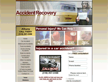 Tablet Screenshot of albany.accidentrecovery.org