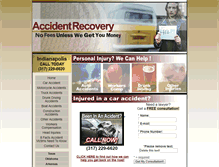 Tablet Screenshot of indianapolis.accidentrecovery.org